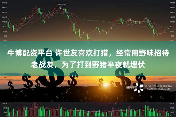 牛博配资平台 许世友喜欢打猎，经常用野味招待老战友，为了打到野猪半夜就埋伏
